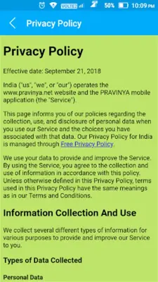 Prema-Pravinya android App screenshot 0